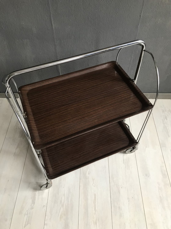 Image 1 of Vintage Serveertrolley Bremshey & Co