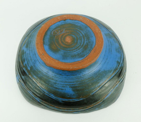 Image 1 of ceramic bowl studio pottery conny walther denmark 1960s