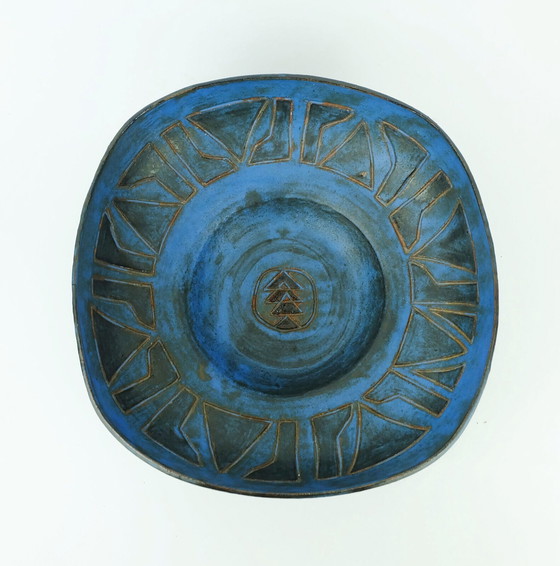 Image 1 of ceramic bowl studio pottery conny walther denmark 1960s