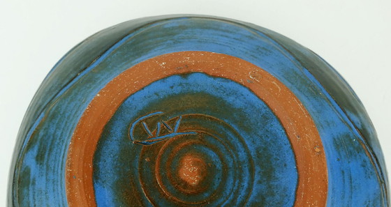 Image 1 of ceramic bowl studio pottery conny walther denmark 1960s