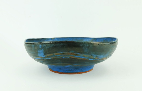 Image 1 of ceramic bowl studio pottery conny walther denmark 1960s