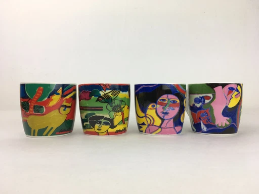 4x Corneille mug