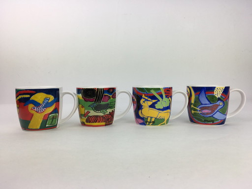 4x Corneille mug