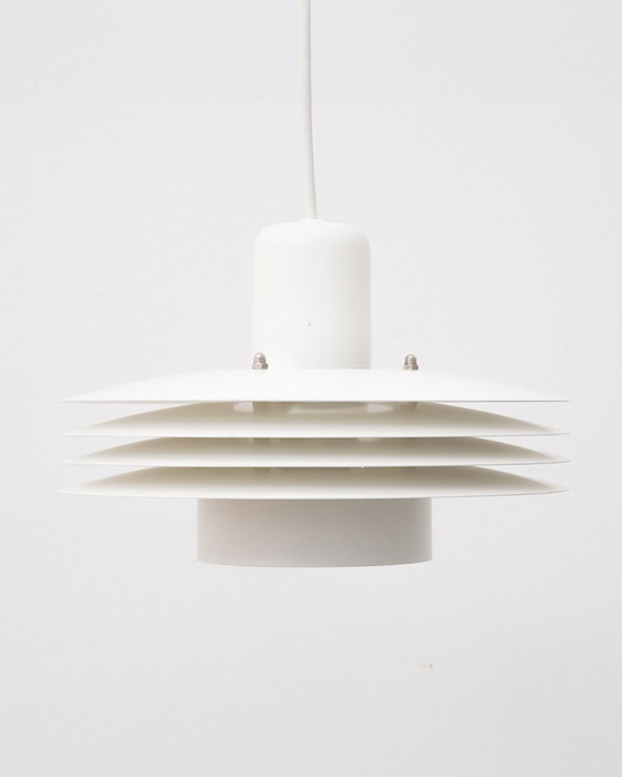 Image 1 of 2x Pendant Lamp 763 E.S. Horn lamp