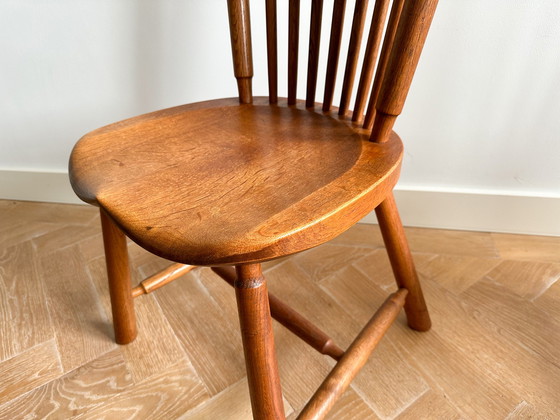 Image 1 of De Ster Gelderland Chairs with Spindle Back