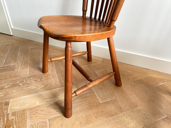 Image 1 of De Ster Gelderland Chairs with Spindle Back