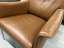 Design On Stock Fauteuil Limec cuir marron