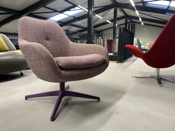 Image 1 of Pode spot Rotate armchair pink fabric