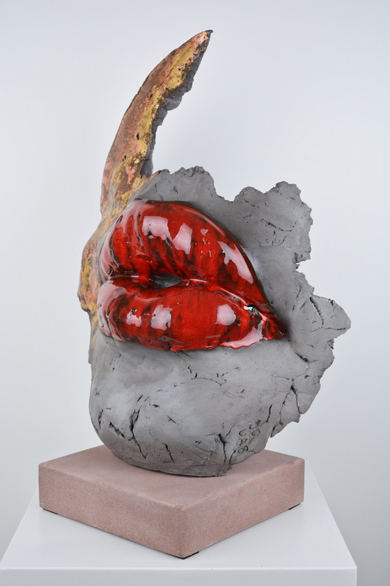 Image 1 of Jacek Opala sculpture - Lips