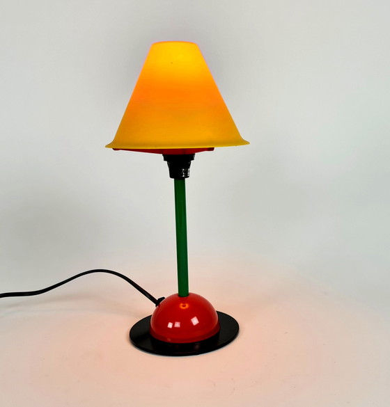 Image 1 of Ikea design - Memphis Milano - Memphis - modèle B9409 - lampe de table - made in Italy - 80's