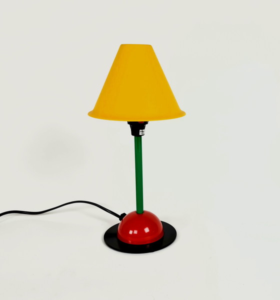 Image 1 of Ikea design - Memphis Milano - Memphis - modèle B9409 - lampe de table - made in Italy - 80's