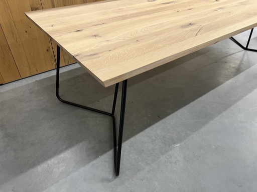 Jess Design Charles Table de salle à manger Bois de chêne l280