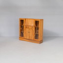 Secrétaire Art Déco en ronce de noyer kast