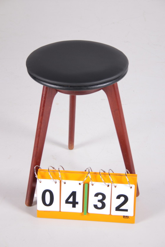 Image 1 of Danish Design side stool by Erik Buch made by Domus danica1960s.