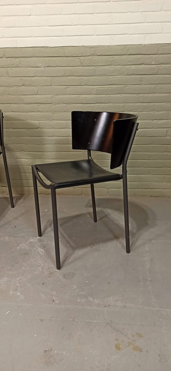 Image 1 of 2x Philippe Starck Lila Hunter stoelen