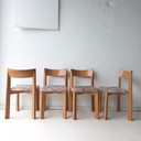4x Mauro Pasquinelli dining chair