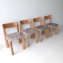 4x Mauro Pasquinelli dining chair