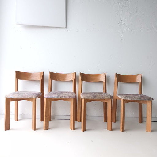 4x Mauro Pasquinelli dining chair