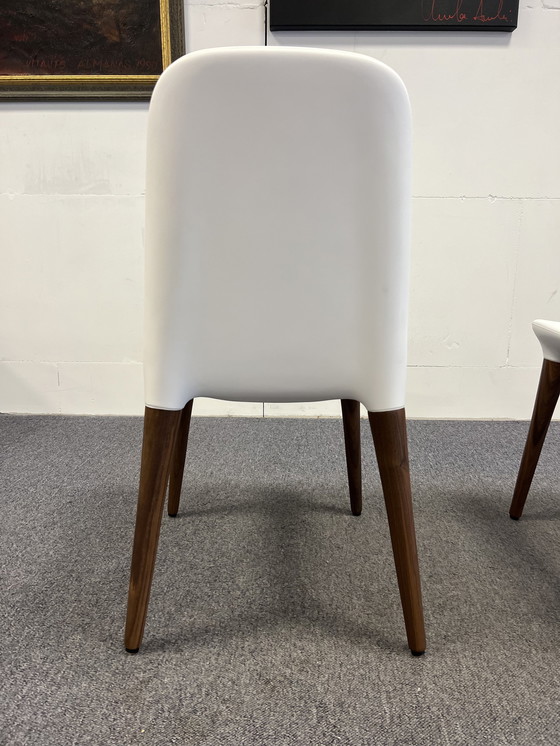 Image 1 of 4x Tonon Tako Dining chairs White