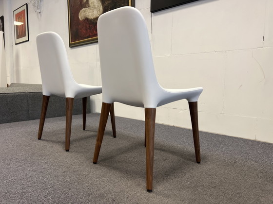 Image 1 of 4x Tonon Tako Dining chairs White