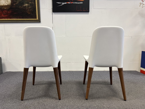 Image 1 of 4x Tonon Tako Dining chairs White