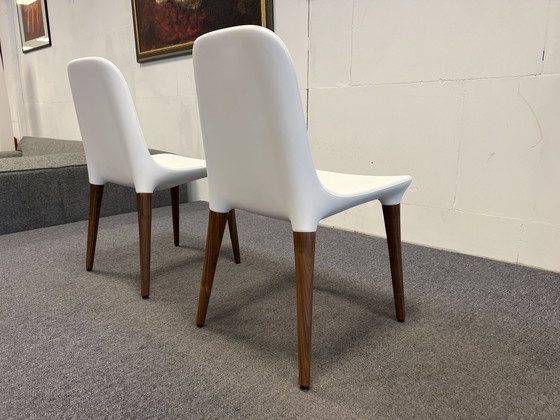 Image 1 of 4x Tonon Tako Dining Chair White