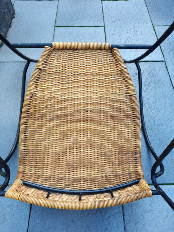 Image 1 of 4 x Frederick Weinberg Design wicker chairs