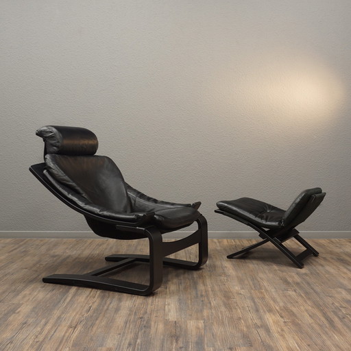 Nelo Kroken Armchairs and Stools Leather