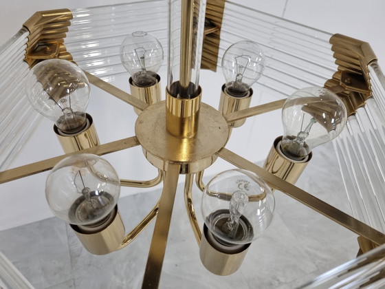 Image 1 of Bakalowits & Sohne vintage crystal Chandelier, 1980's