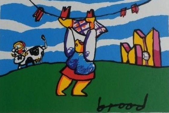 Image 1 of Herman Brood Washerwoman