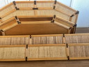 Lit vintage en rotin/wicker avec 2 armoires