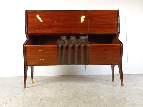 Image 1 of Atelier Borsani Varedo Bar cabinet by Osvaldo Borsani f