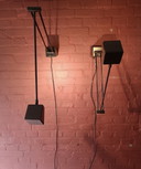 2x Vintage Hala Zeist wall lamps