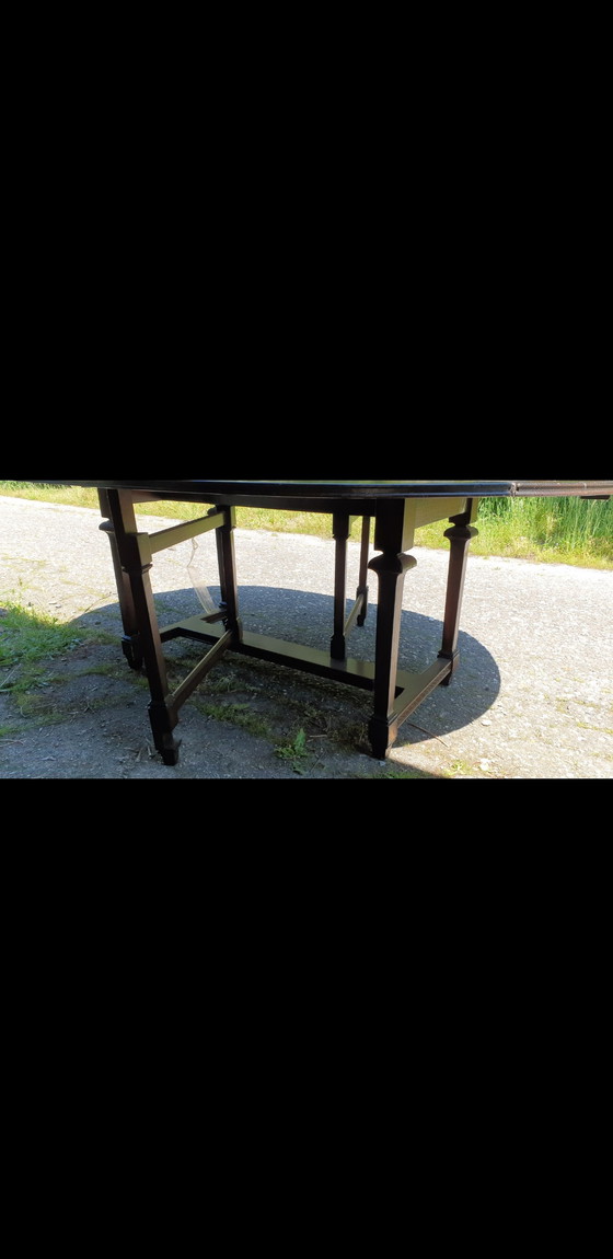 Image 1 of Jugendstil schuitema rac royal antique dining room table