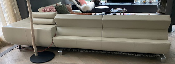 Image 1 of Leolux leather corner sofa