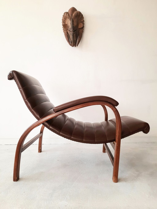 Midcentury adjustable lounge chair