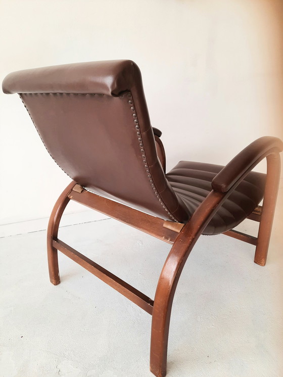 Image 1 of Chaise longue réglable Midcentury