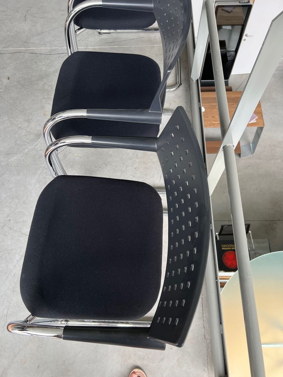 Image 1 of 6x Vitra Visavis chairs