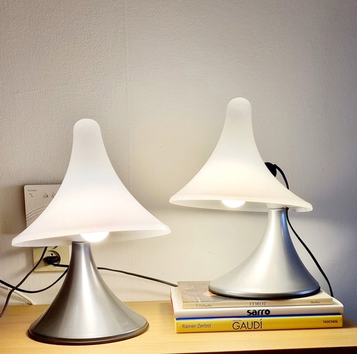 2x Art plex Giada tablelamp