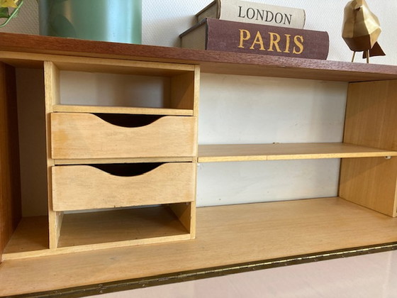 Image 1 of Retro vintage mid-century secretary