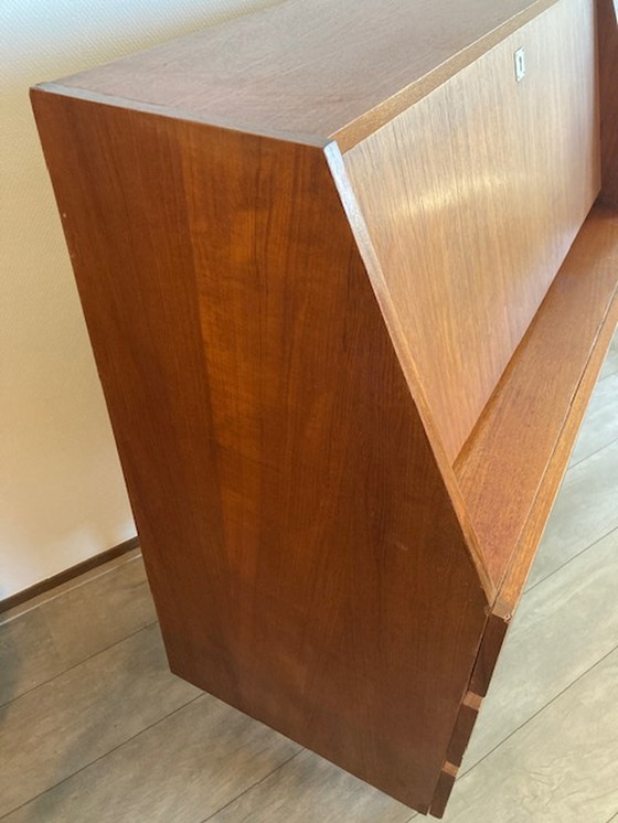 Image 1 of Retro vintage mid-century secretary