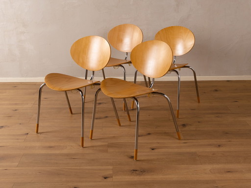 4x Flötotto "Mosquito" dining chairs