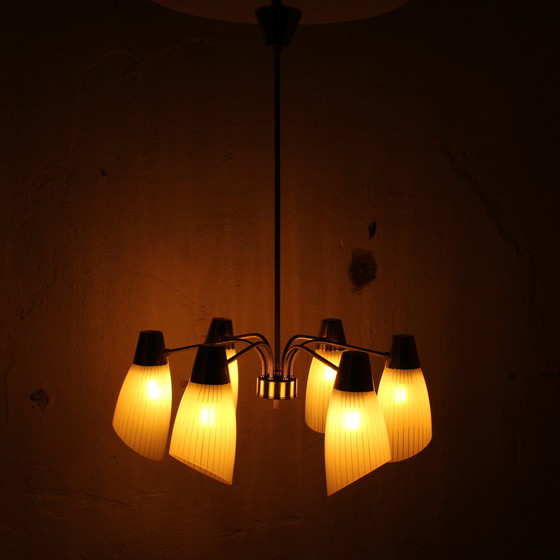 Image 1 of Mid-century chandelier