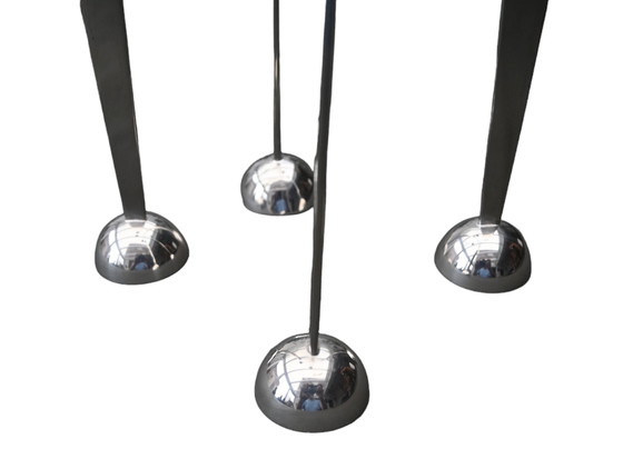 Image 1 of Postmodern silver-plated candlestick by Lino Sabattini, Italy, 1989