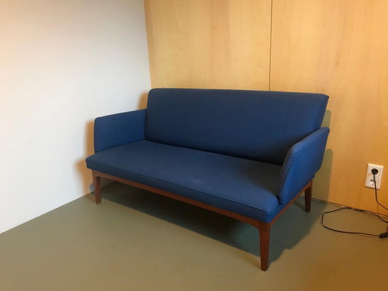 Image 1 of Beautiful blue Danish design sofa