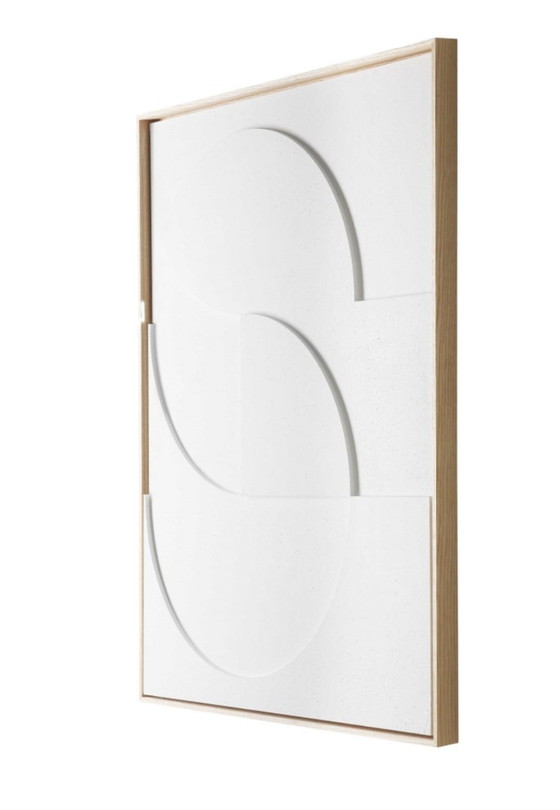 Image 1 of HKliving Framed Relief wall deco