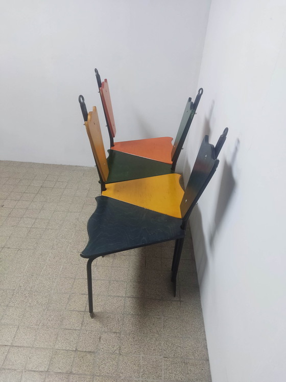 Image 1 of 4x Dining Chairs by Jos Laugs