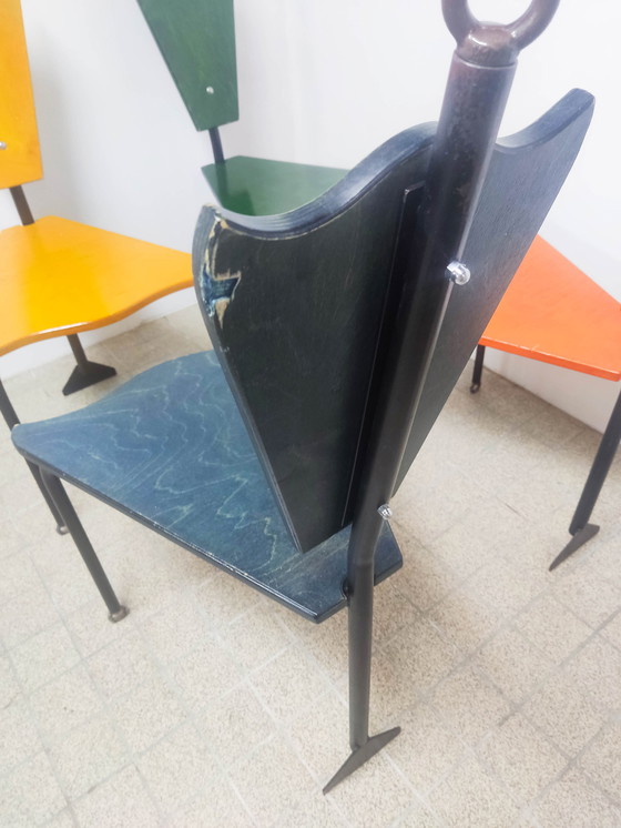 Image 1 of 4x Dining Chairs by Jos Laugs