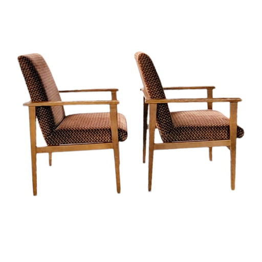 Set di due poltrone vintage 