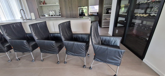 Image 1 of 6x Montis Chaplin dining room chairs